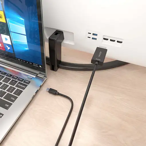 AISENS Cable conversor MINI DP a HDMI 4K@60Hz, MINI DP/M-HDMI/M, Negro, 1.5m