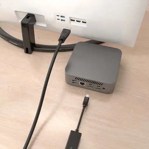 AISENS Cable conversor MINI DP a HDMI 4K@60Hz, MINI DP/M-HDMI/M, Negro, 5.0m