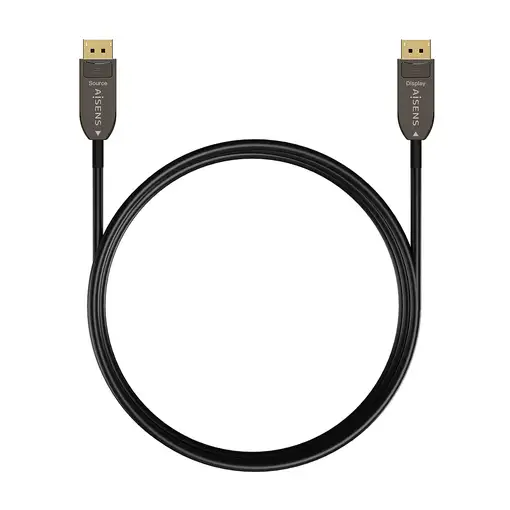 AISENS A155-0608 cable DisplayPort 20 m Negro