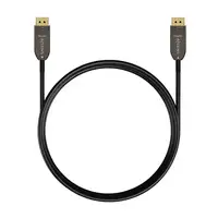 AISENS Cable DISPLAYPORT AOC V1.4 8K@60Hz 4K@120Hz 4:4:4 32.4Gbps, DP/M-DP/M, Negr