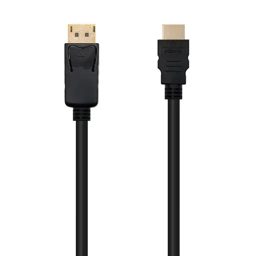 Nanocable Cable Conversor DISPLAYPORT a HDMI, DP/M - HDMI/M, Negro, 0.5 m