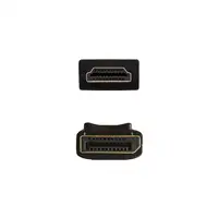 AISENS CABLE CONVERSOR DISPLAYPORT A HDMI, DP/M-HDMI/M, NEGRO, 2.0M