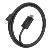 AISENS Cable conversor MINI DP a HDMI 4K@60Hz, MINI DP/M-HDMI/M, Negro, 2.0m