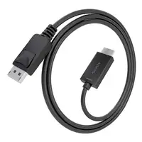 AISENS Cable conversor DisplayPort a HDMI 4K@60Hz, DP/M-HDMI/M, Negro, 1.5m