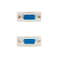 Nanocable 10.16.0001 cambiador de género para cable VGA Multicolor
