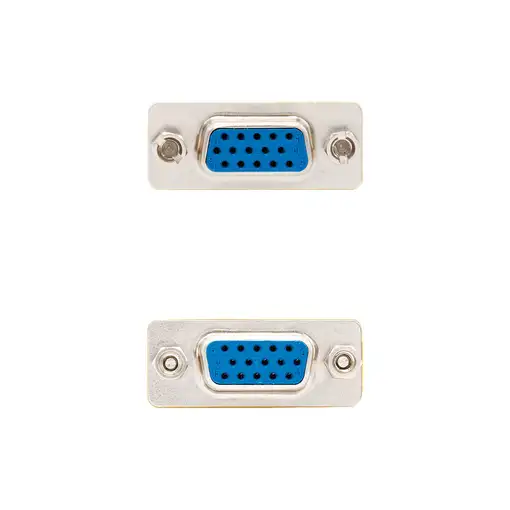 Nanocable 10.16.0001 cambiador de género para cable VGA Multicolor