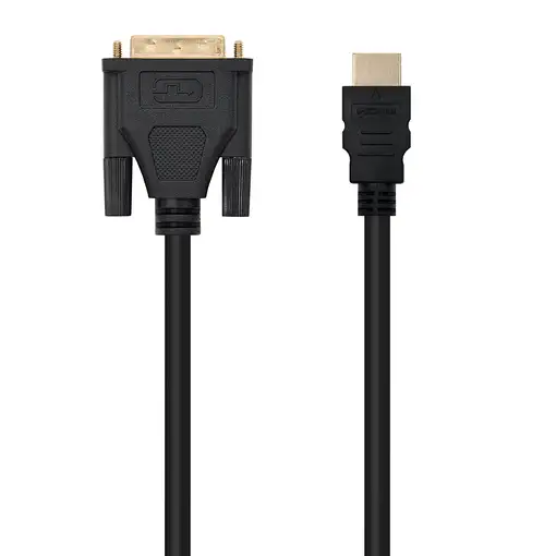 Nanocable HDMI - DVI, 3m HDMI tipo A (Estándar) Negro