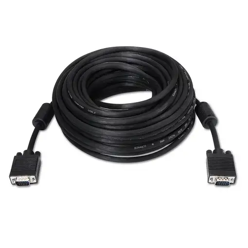 AISENS A113-0074 cable VGA 10 m VGA (D-Sub) Negro
