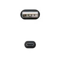 Nanocable Conversor DVI 24+1/m A VGA HDB15/h, Negro, 10 cm