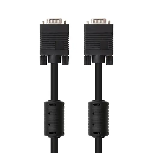Nanocable 10.15.0101 cable VGA 1 m VGA (D-Sub) Negro
