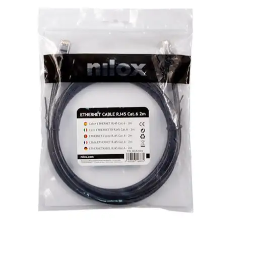 Nilox Cable RJ45 CAT.6 de - 2 metros