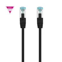 Nanocable Cable de Red Cat.7 600MHZ LSZH SFTP PIMF AWG26, Negro, 50 cm