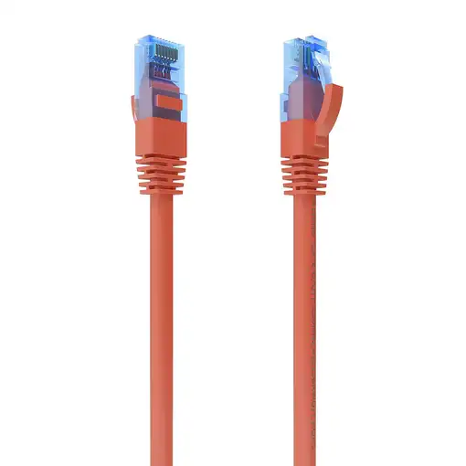 AISENS Cable De Red Latiguillo RJ45 Cat.6 UTP AWG26 CCA, Rojo, 30 cm