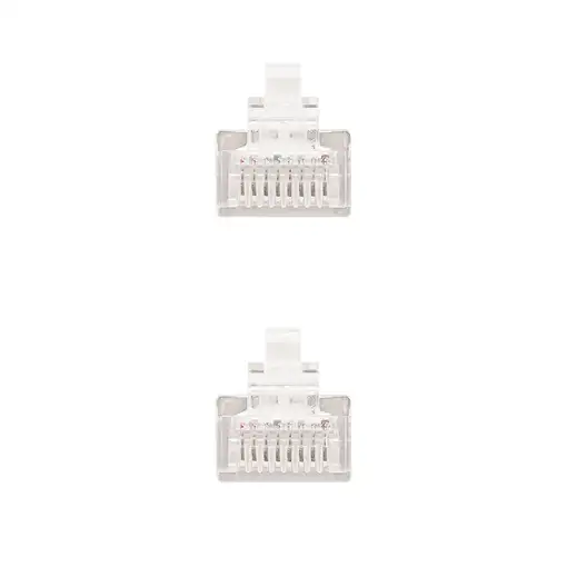 Nanocable CABLE RED LATIGUILLO RJ45 CAT.5E UTP AWG24, 30 CM
