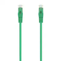 AISENS Cable de Red Latiguillo RJ45 LSZH Cat.6A 500 Mhz UTP AWG24, Verde, 1.5M