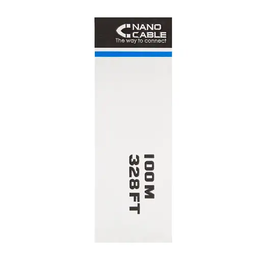 Nanocable CABLE RED RJ45 CAT.5E FTP RIGIDO AWG24, 100 M