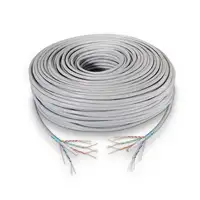 AISENS A136-0281 cable de red Gris 100 m Cat6 F/UTP (FTP)