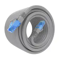 AISENS Cable De Red Latiguillo RJ45 Cat.6 UTP AWG26 CCA, Gris, 20 m