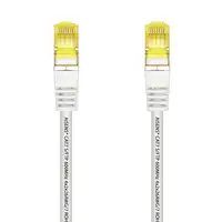 AISENS Cable De Red Latiguillo RJ45 LSZH Cat.7 600 MHz S/FTP PIMF AWG26, Blanco, 1