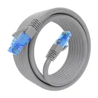 AISENS Cable De Red Latiguillo RJ45 Cat.6 UTP AWG26 CCA, Gris, 5.0 m