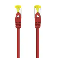 Nanocable Cable de red latiguillo RJ45 LSZH Cat.6A SFTP AWG26, Rojo, 2.0 m