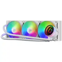 Mars Gaming ML-ONE360 Blanco, Refrigeración Líquida CPU, TDP 550W, Espejo Infinito