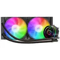 Mars Gaming ML-ONE240, Refrigeración Líquida CPU, TDP 400 W, Espejo Infinito, 2 Ve