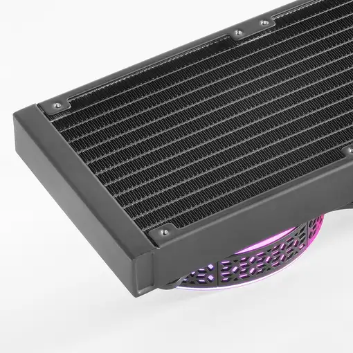 Mars Gaming ML-ONE240, Refrigeración Líquida CPU, TDP 400 W, Espejo Infinito, 2 Ve
