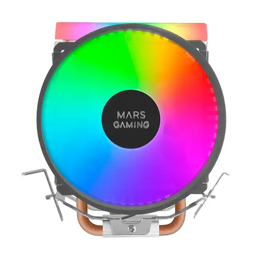 Mars Gaming MCPU33, Disipador CPU Dual FRGB, 3 Heatpipes HCT, TDP 140W, Ventilador