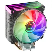 Mars Gaming MCPU-VR Negro, Disipador CPU, Doble Espejo Infinito ARGB, 4 Heatpipes