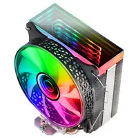 Mars Gaming MCPU-VR Negro, Disipador CPU, Doble Espejo Infinito ARGB, 4 Heatpipes