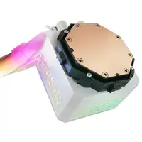Mars Gaming ML-ULTRA240 Blanco, Refrigeración Líquida CPU, TDP 500W, Espejo Infini