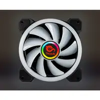 TALIUS Ventilador caja RGB Iris Spectrum 16Led 12cm (compatible sólo con caja Tal-