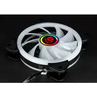 TALIUS Ventilador caja RGB Iris Spectrum 16Led 12cm (compatible sólo con caja Tal-