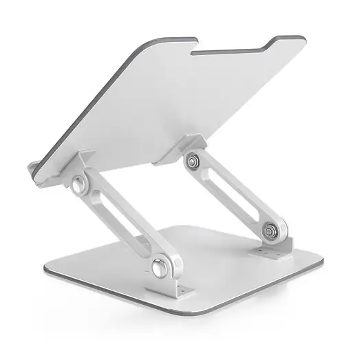 AISENS Soporte de Sobremesa 7-13 Ajustable Para Portatil / Tablet, Plata