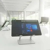 AISENS Soporte de Sobremesa 7-13 Ajustable Para Portatil / Tablet, Plata
