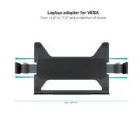 TooQ TQLH1117-B soporte para ordenador portátil Soporte articulado con bandeja par