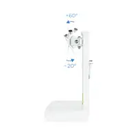 TooQ DB1127TN-W soporte para monitor 68,6 cm (27'') Escritorio Blanco
