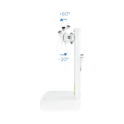 TooQ DB1127TN-W soporte para monitor 68,6 cm (27'') Escritorio Blanco