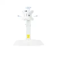 TooQ DB1127TN-W soporte para monitor 68,6 cm (27'') Escritorio Blanco