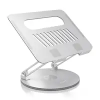 AISENS Soporte de Sobremesa XL Giratorio Ajustable para Portátil / Tablet 10-17, P