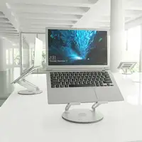 AISENS Soporte de Sobremesa XL Giratorio Ajustable para Portátil / Tablet 10-17, P