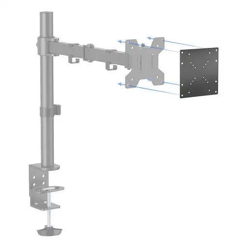 AISENS Adaptador VESA 200X200 Para Monitor/TV, Negro