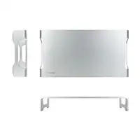TooQ TQMR0004 soporte para monitor 33 cm (13'') Escritorio Plata