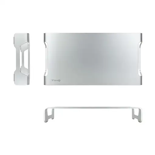 TooQ TQMR0004 soporte para monitor 33 cm (13'') Escritorio Plata