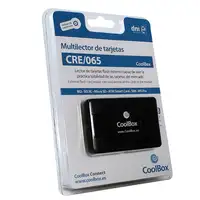 CoolBox CRE-065 lector de tarjeta USB 2.0 Negro
