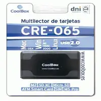 CoolBox CRE-065 lector de tarjeta USB 2.0 Negro