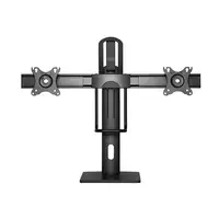AISENS Soporte De Mesa Pro Contrapeso Giratorio E Inclinable Para 2 Monitores 6kg