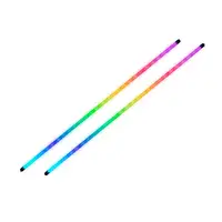 Mars Gaming MLT-TWO, 2x Tiras LED Neon ARGB 400mm, 5V 3 Pin Compatibles con Hubs y