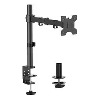 AISENS Soporte de mesa eco giratorio e inclinable para monitor/TV 10kg (3 Pivotes,